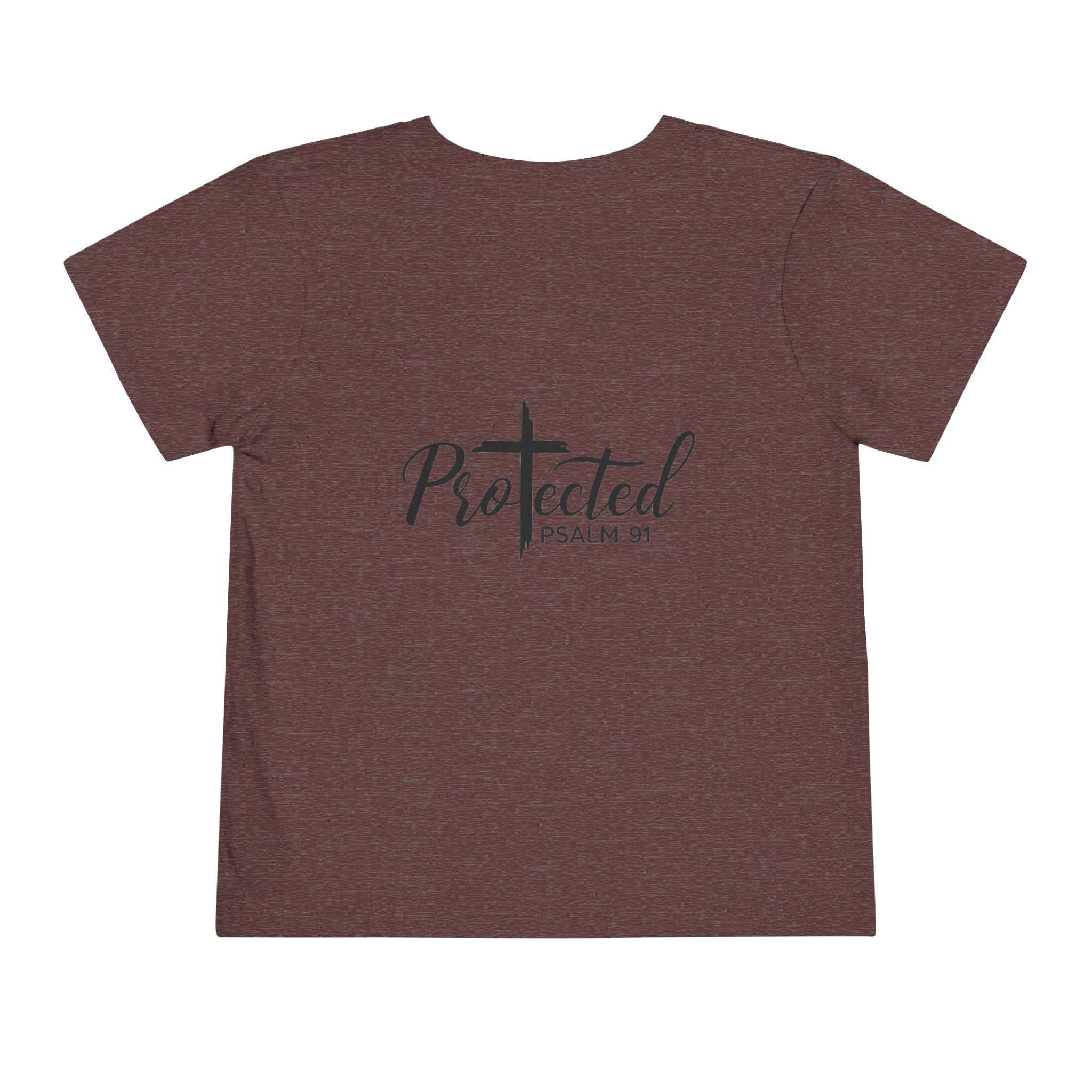 Toddler Christian T-Shirt “Faith Over Fear” – Inspirational Faith-Based Tee for Boys & Girls