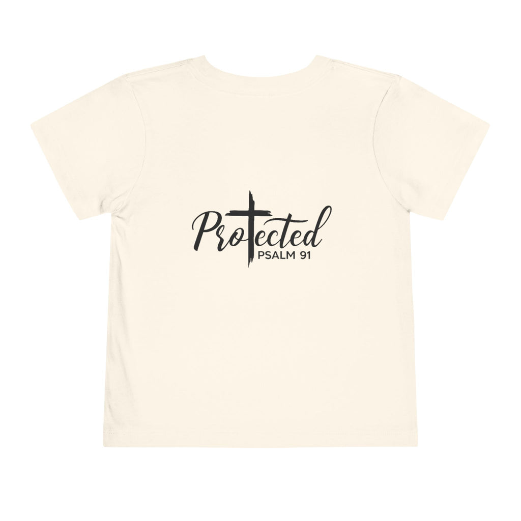 Toddler Christian T-Shirt “Faith Over Fear” – Inspirational Faith-Based Tee for Boys & Girls