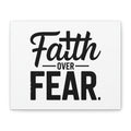 Faith Over Fear Matte Canvas Wall Art