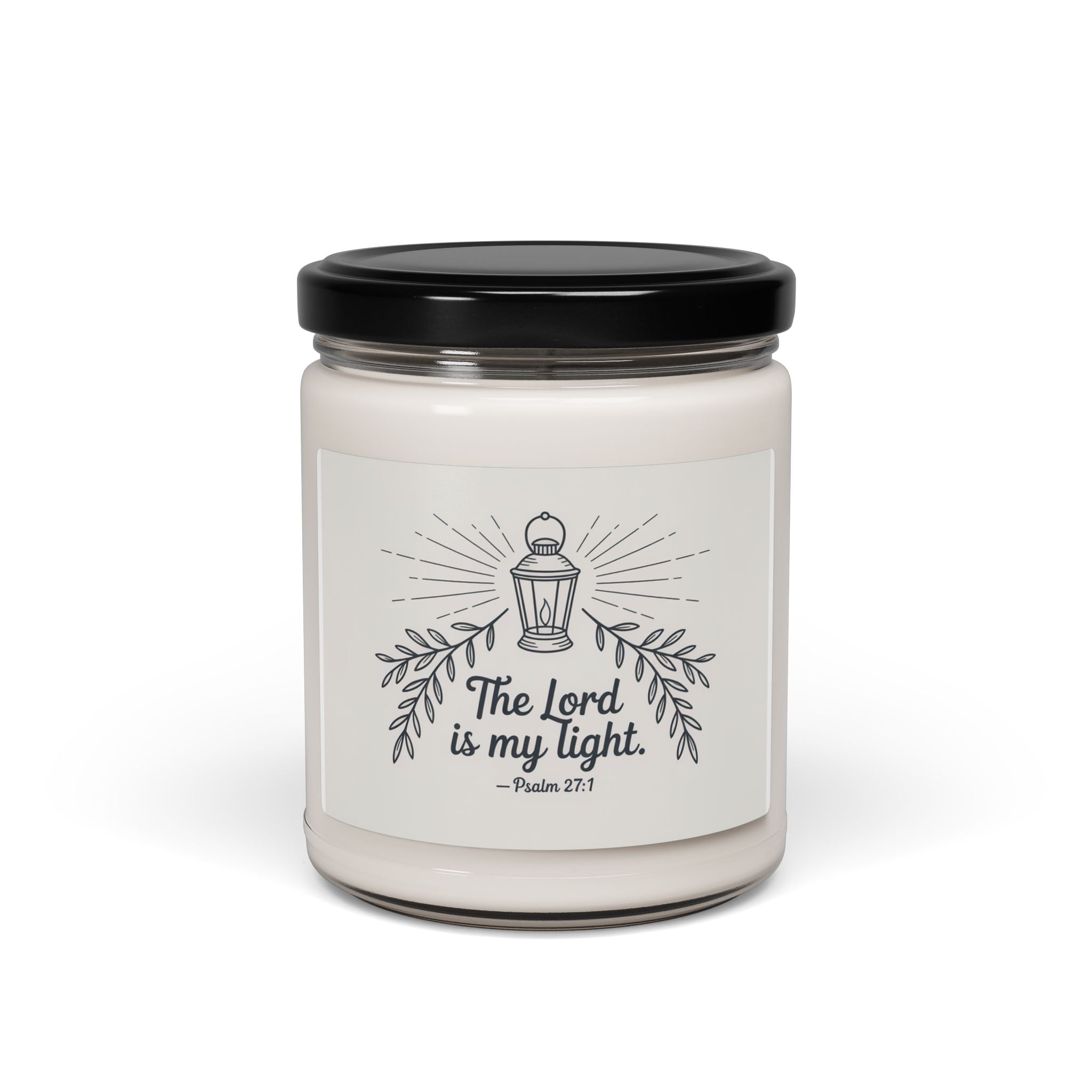 The Lord Is My Light 9oz Scented Soy Candle