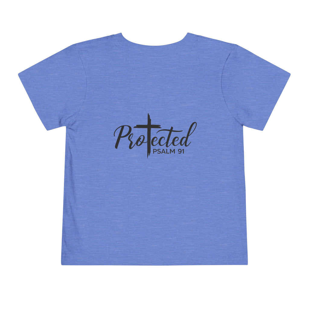 Toddler Christian T-Shirt “Faith Over Fear” – Inspirational Faith-Based Tee for Boys & Girls