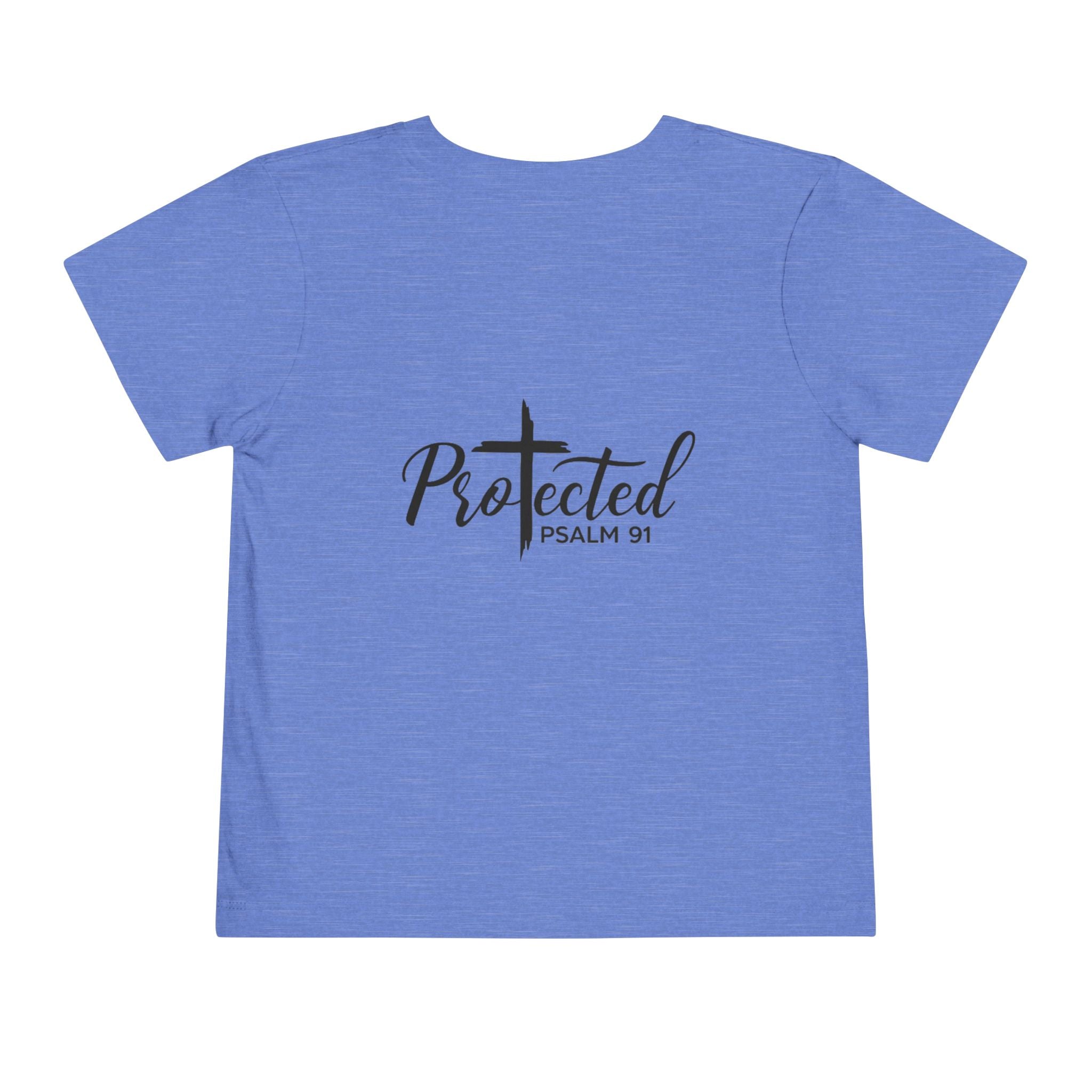 Toddler Christian T-Shirt “Faith Over Fear” – Inspirational Faith-Based Tee for Boys & Girls