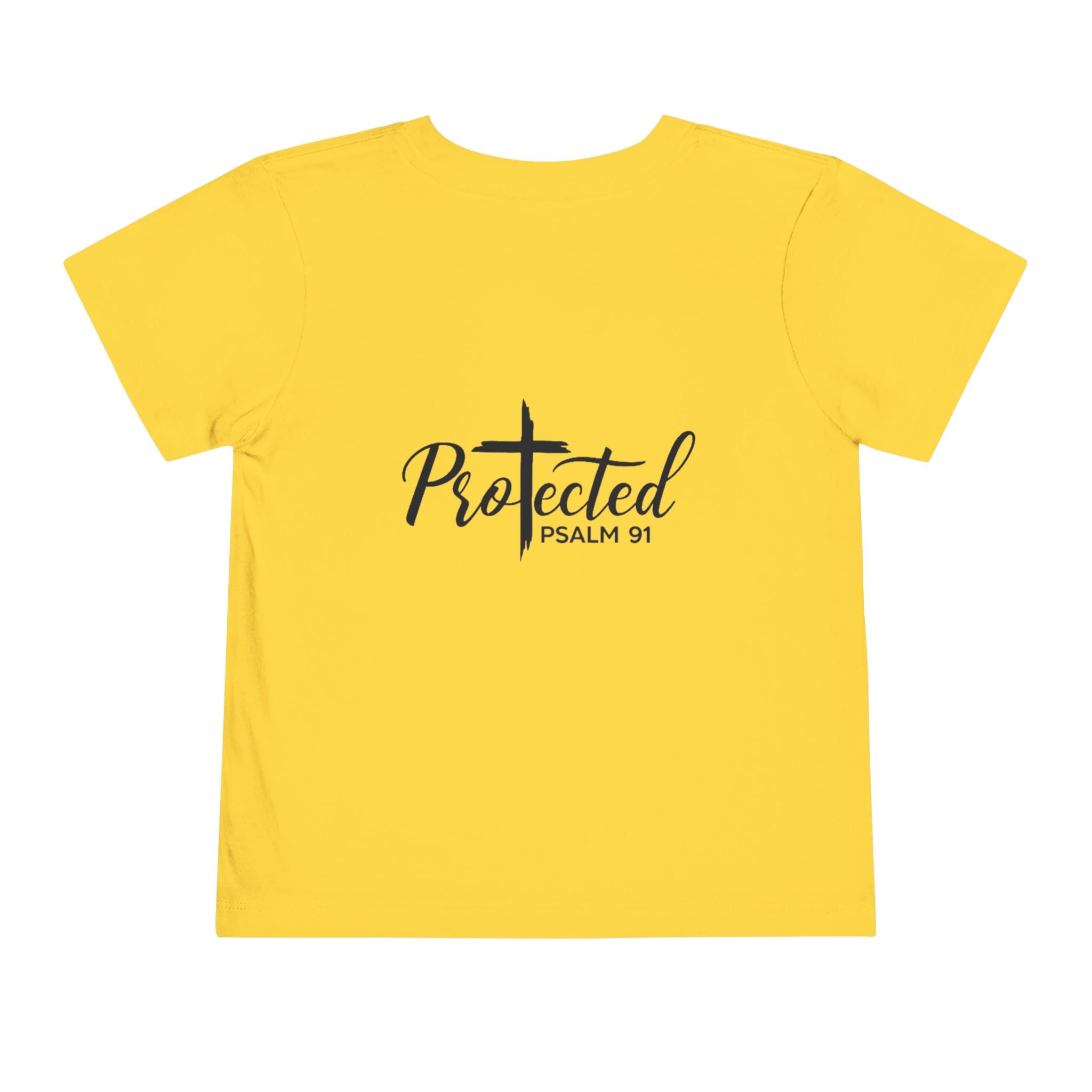 Toddler Christian T-Shirt “Faith Over Fear” – Inspirational Faith-Based Tee for Boys & Girls