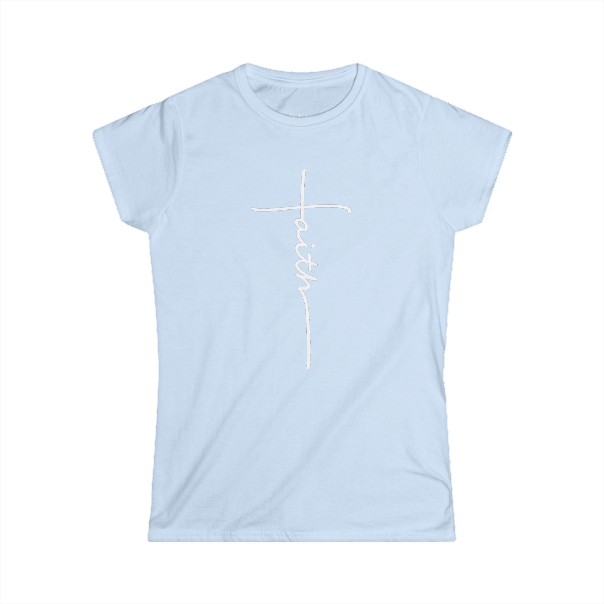 Faith Cross T-Shirt for Women – Inspirational Christian Graphic Tee | Faith and Home Co.
