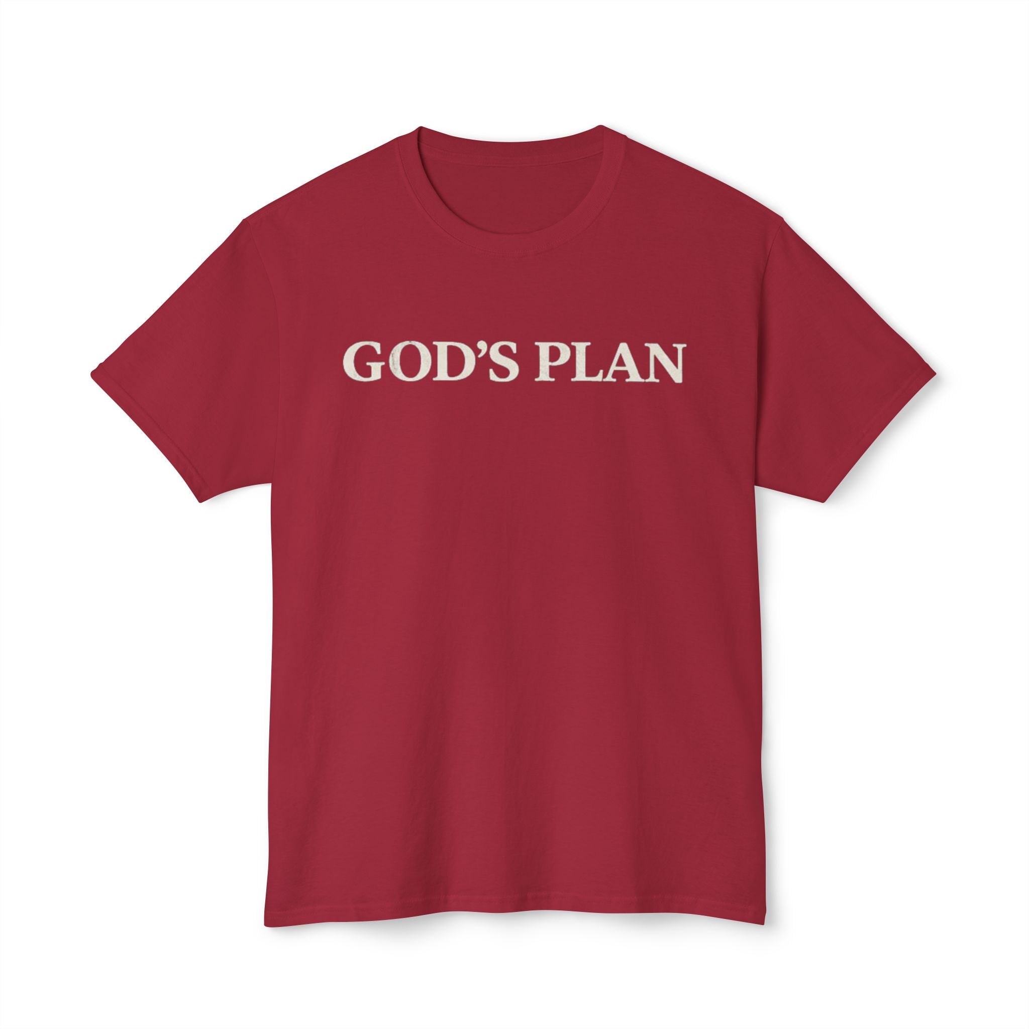 Christian T-Shirt – “Your Plan vs God’s Plan” Faith Tee | Jeremiah 29:11 Inspirational Scripture Shirt