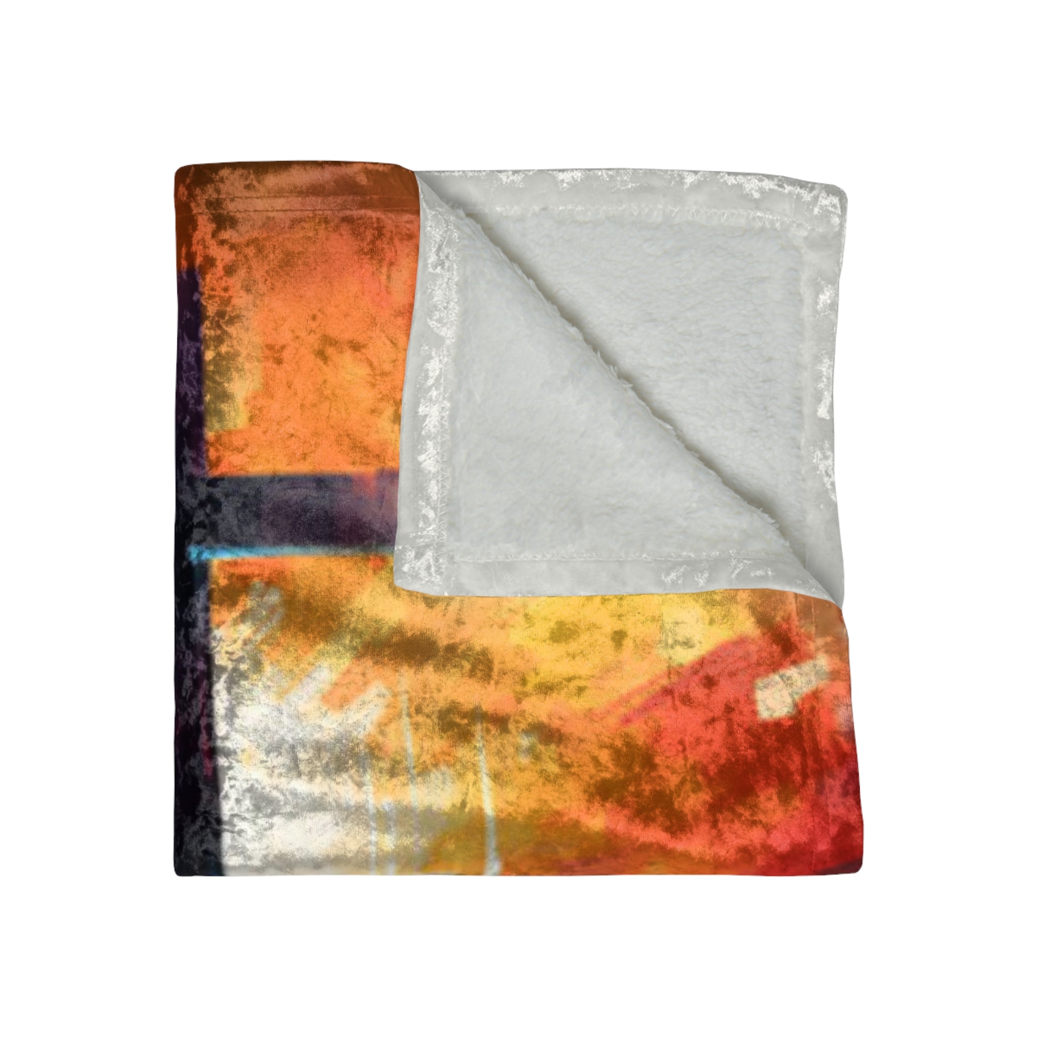 Vibrant Cross Christian Blanket – Faith-Based Bedding, Inspirational Throw for Bedroom or Living Room