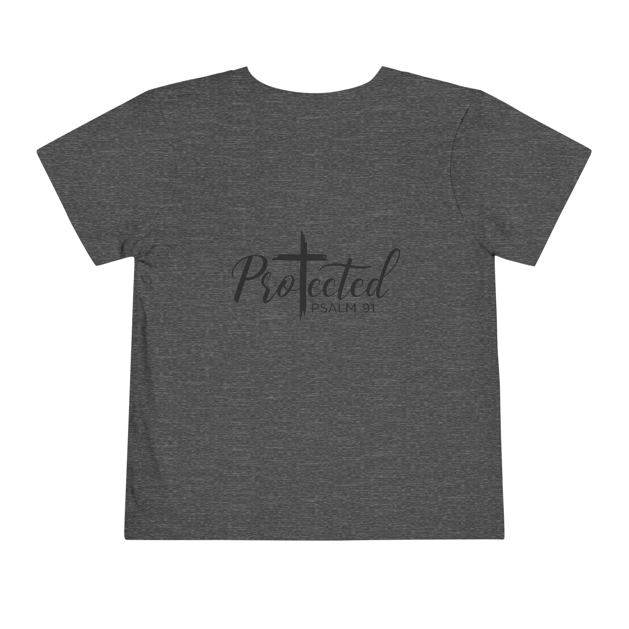 Toddler Christian T-Shirt “Faith Over Fear” – Inspirational Faith-Based Tee for Boys & Girls