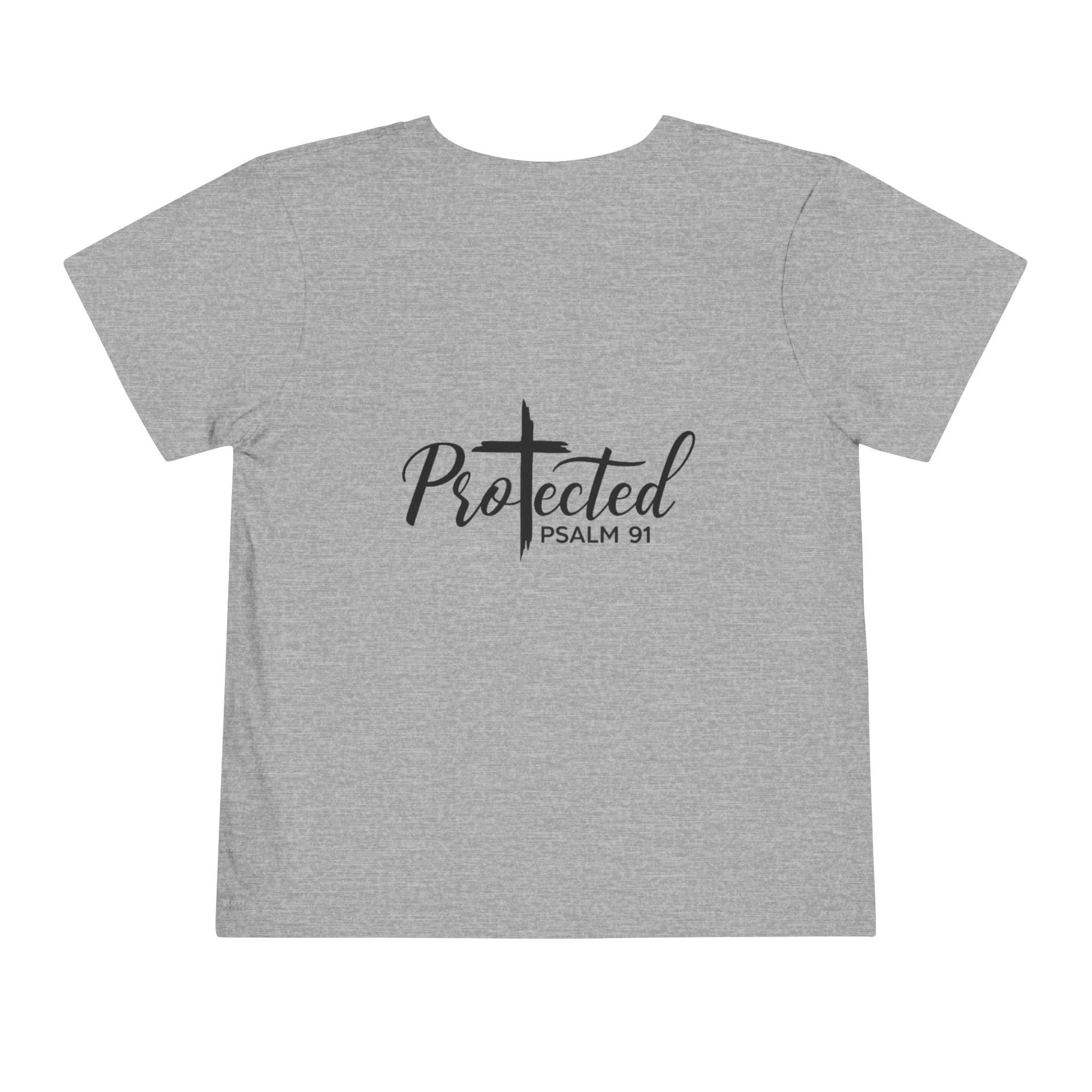 Toddler Christian T-Shirt “Faith Over Fear” – Inspirational Faith-Based Tee for Boys & Girls