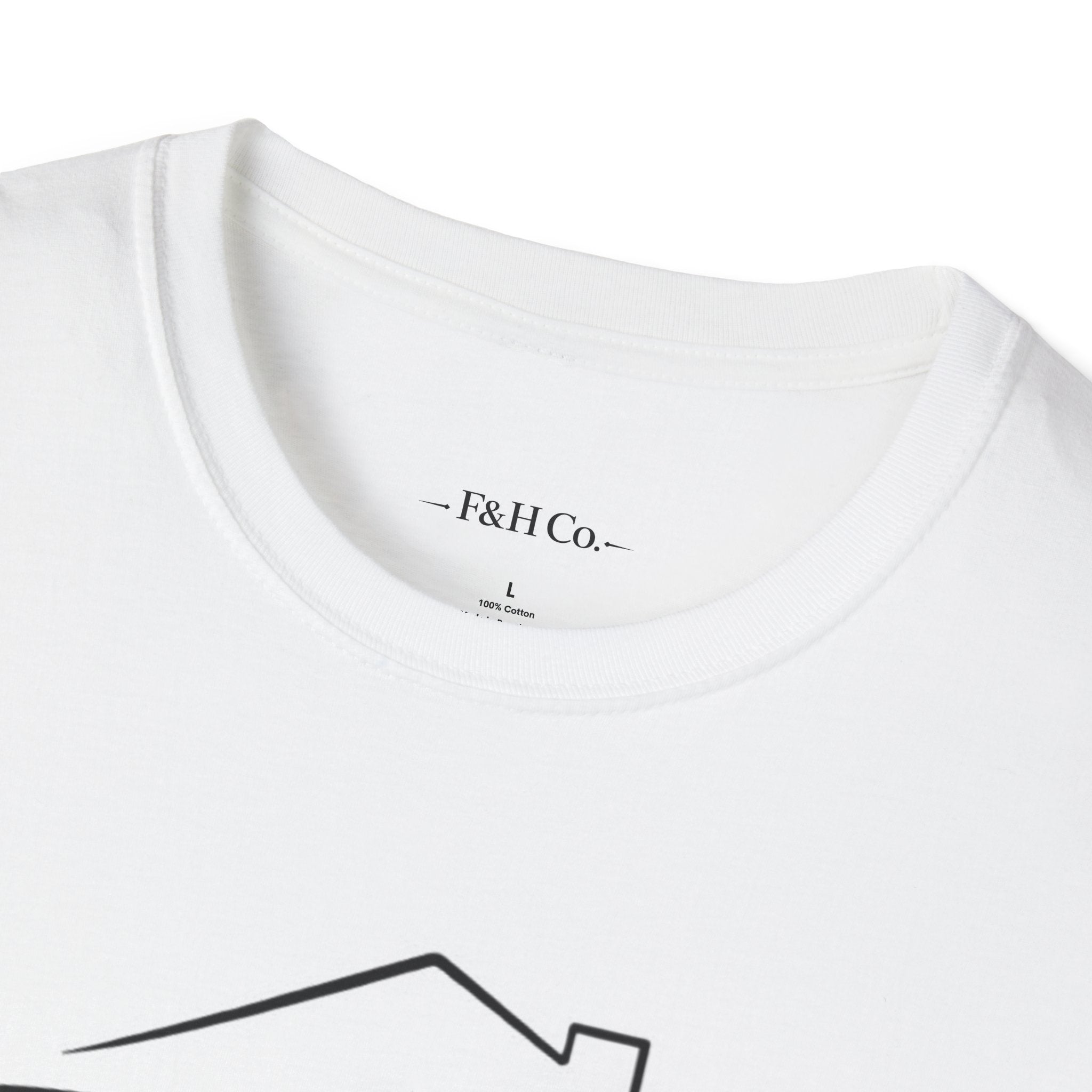 Faith & Home Co. Christian T-Shirt – Faith-Based Minimalist Logo Tee | Unisex