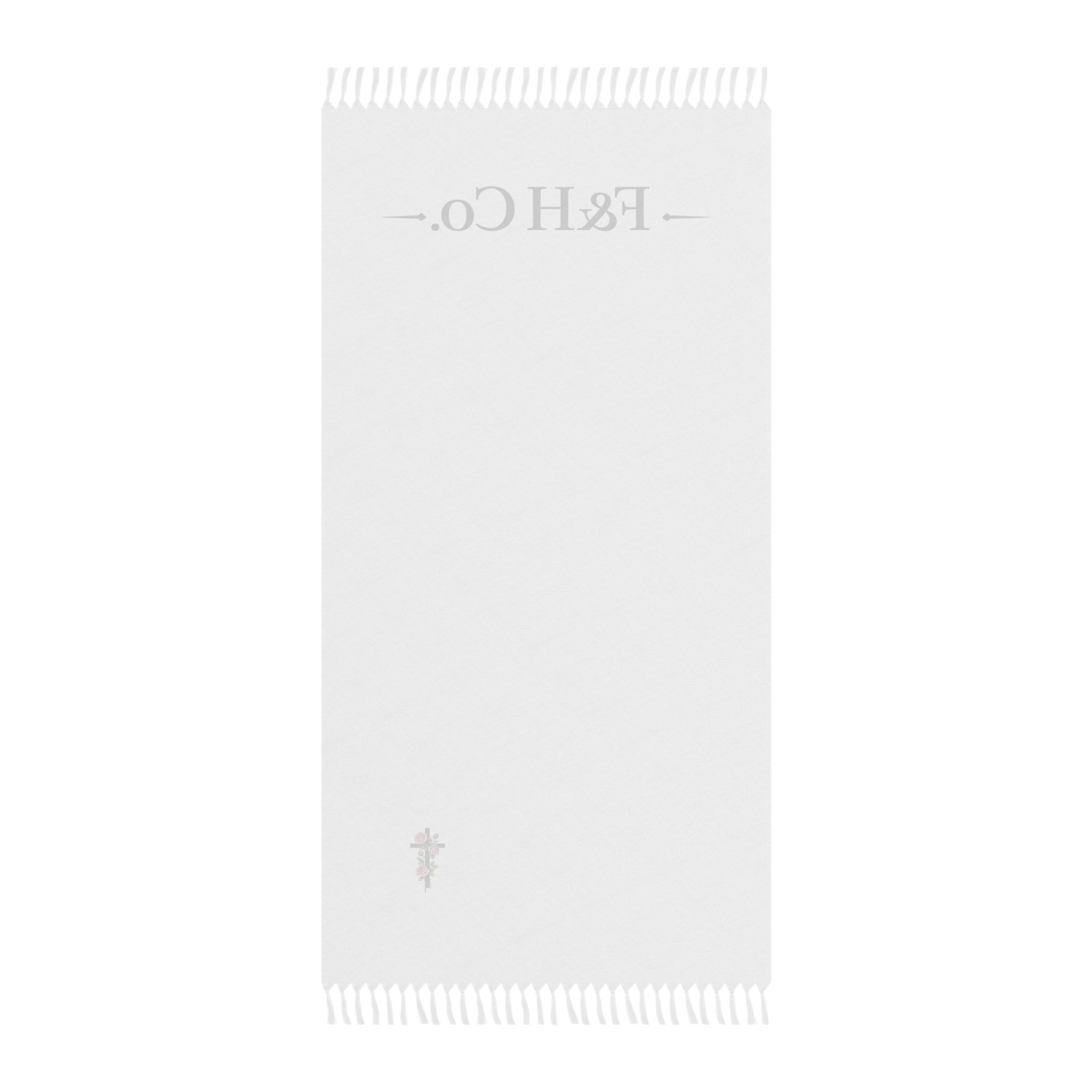 Faith & Home Co Beach Towel | Minimalist Christian Beach Towel | Faith-Inspired Summer Towel | Neutral Coastal Decor