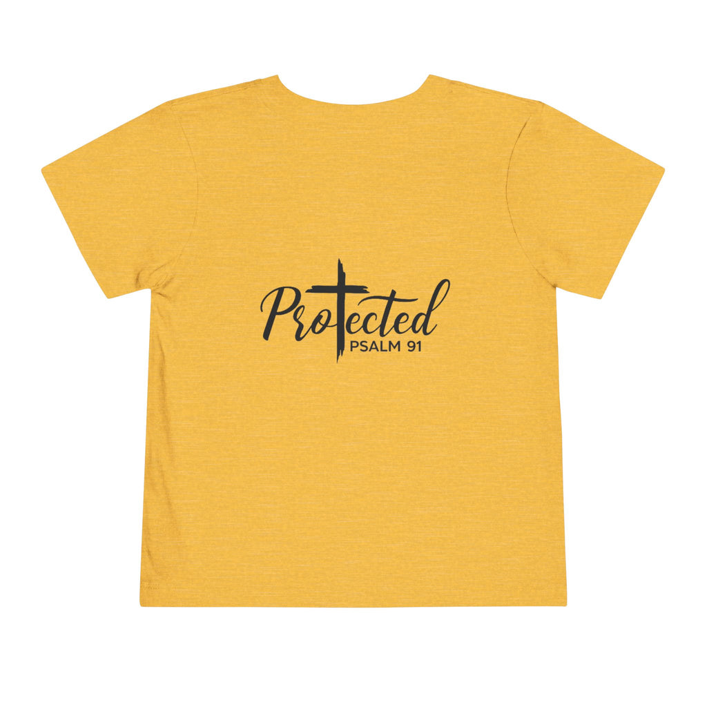 Toddler Christian T-Shirt “Faith Over Fear” – Inspirational Faith-Based Tee for Boys & Girls